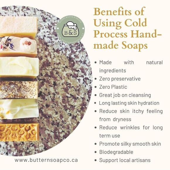 🌿Natural Ginger Shea Soaps White Tea Ginger (pack of 3) - Picture 6 of 6